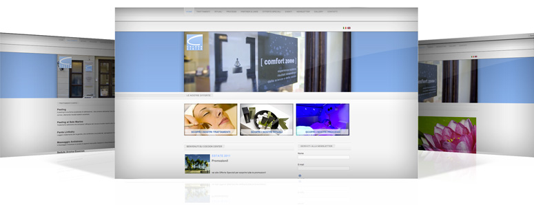 pagine interne sito web cocoon center