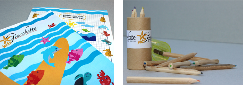 giochi per bambini e matitine